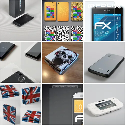 Vista 8 de Película protectora de pantalla compatible con Nintendo GBA SP Protector de pantalla, película protectora FX ultra transparente (3X)