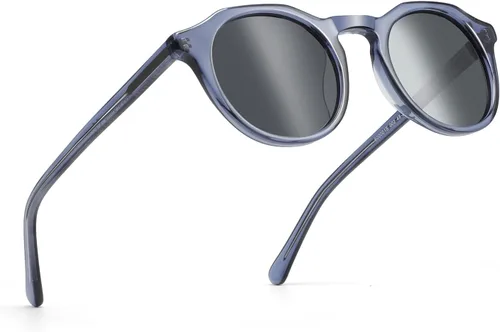 Vista 31 de ZENOTTIC Gafas de sol polarizadas redondas vintage para hombres y mujeres con protección UV400