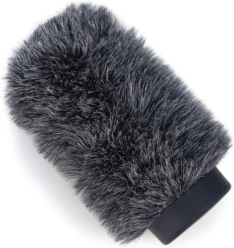 Vista 8 de YOUSHARES NTG - Protector de viento para micrófono peludo, protector contra el viento, para Rode VideoMic NTG y micrófonos con longitud máxima