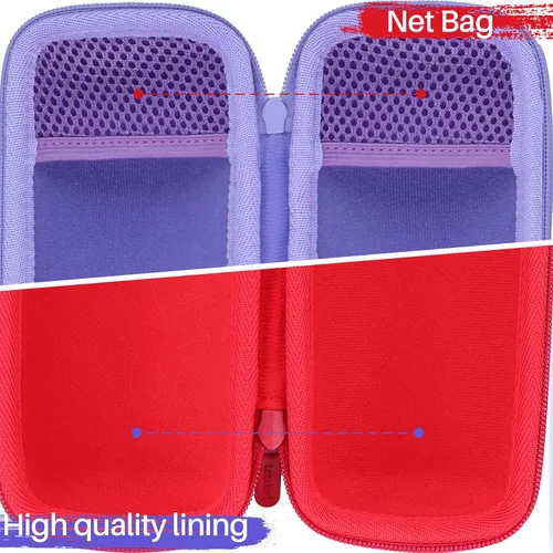 Vista 4 de Funda rígida compatible con JBL Flip 7 6 5 4 Altavoz portátil impermeable (funda negra)