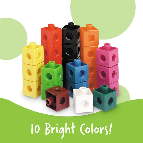 Vista 6 de Learning Resources Snap Cubes, juego de 100