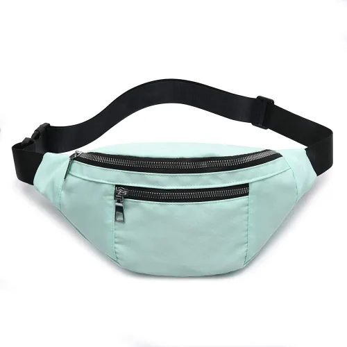 Vista 10 de Fanny Pack for Men Women - Water Resistant Fashion Waist Bag Pack with Adjustable Strap for Travel Hiking Running Outdoor Sports.