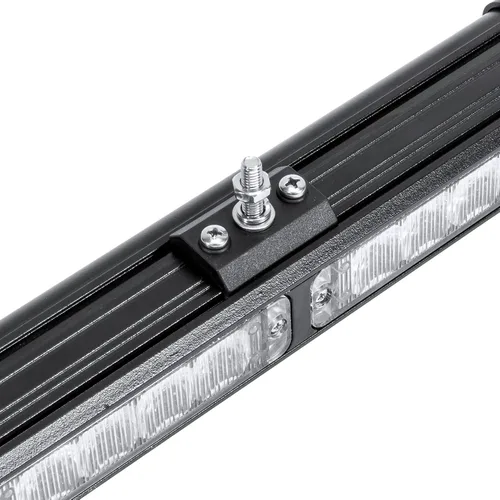 Vista 6 de lamphus SolarBlast sbls64 29" 24 W LED Advertencia Tráfico de Emergencia Advisor – Barra de luz ámbar azul, Azul
