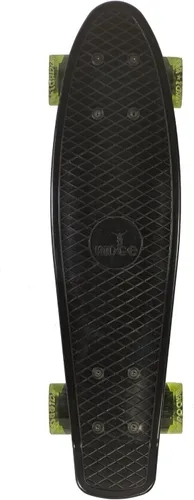 Vista 3 de Ridge Outdoors Ridge Skateboards Big Brother Large Retro Cruiser Black-Clear Green