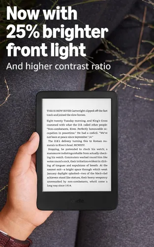 Vista 3 de Amazon Kindle 16 GB (último modelo): El Kindle más ligero y compacto, ahora con cambios de página más rápidos y mayor relación de contraste para una