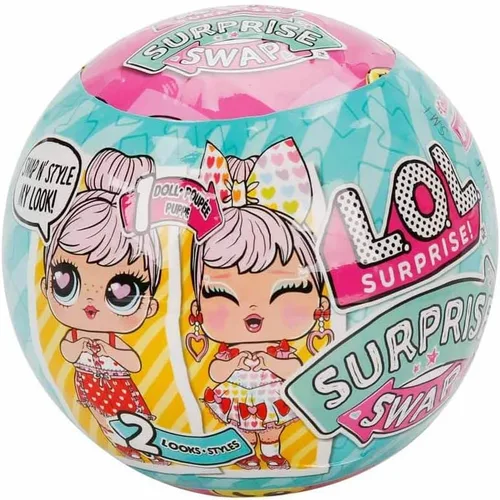 Vista 4 de L.O.L. Surprise! Intercambio sorpresa con muñeca coleccionable, expresión extra, 2 looks en uno, sorpresa de desembalaje de agua, muñeca de edición