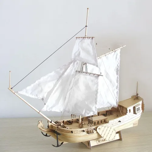 Vista 2 de GAWEGM Modelo de construcción de barcos de madera - 1/80 Royal Dutch Yacht