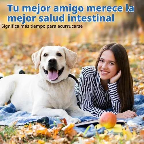 Vista 5 de Multivitamínico para perros, vitaminas y suplementos masticables 40 en 1 para perros, contienen probióticos, Omega-3, glucosamina, multivitamínico
