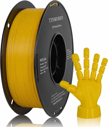 Vista 30 de TINMORRY - Filamento PETG CF de 1.75 mm para impresora 3D, compatible con Bambu LAB, Creality K1C, QIDI MAX3, FLASHFORGE Adventurer 5M, Prusa MK4