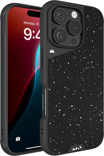 Vista 11 de Mous - Funda para iPhone 15 compatible con MagSafe Limitless 5.0, cuero negro, funda protectora para iPhone 15, funda para teléfono a prueba