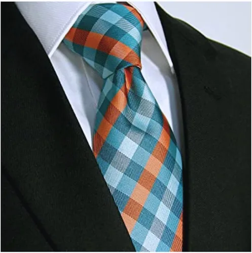 Vista 6 de Corbatas de diamante para hombre corbata tejida corbata para hombre de Scott Allan