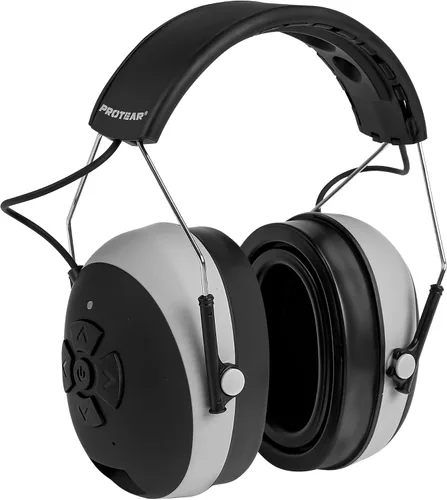 Vista 8 de Bluetooth 5.4 Hearing Protection,NRR 25dB Noise Cancelling Headphone,Rechargeable Safety Earmuffs for Mowing,Working