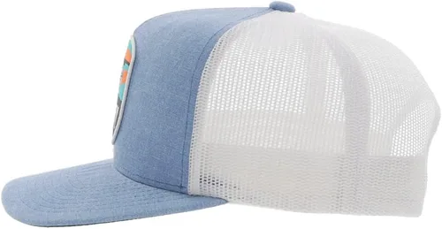 Vista 2 de HOOEY Cheyenne - Gorra de malla ajustable con cierre de cremallera