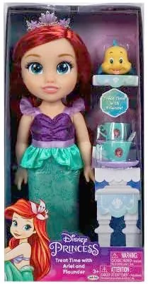 Vista 2 de Disney Princess Doll Tea Time (Ariel & Flounder)