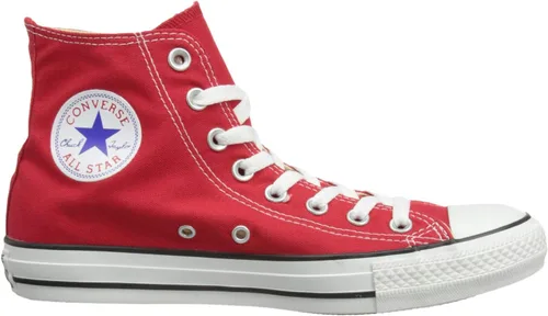 Vista 9 de Converse Chuck Taylor All Star High Top, 8.5 Hombres 10.5 Mujeres, Rojo, Rojo