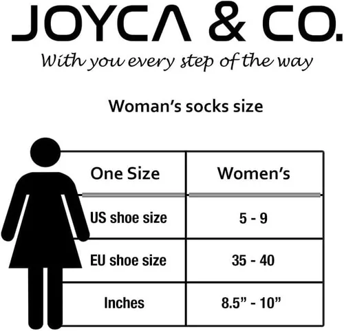 Vista 6 de JOYCA & Co. - 3-5 pares de calcetines de invierno gruesos de algodón de lana abrigada para mujer