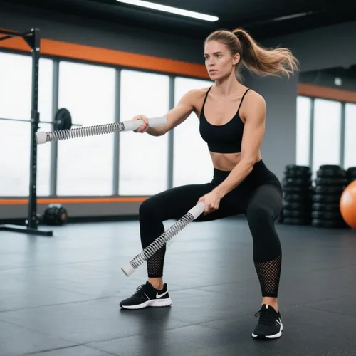 Vista 9 de Cuerdas de batalla inalámbricas sin cuerda para gimnasio en casa, cuerda de entrenamiento portátil con peso para entrenamiento HIIT, cardiovascular