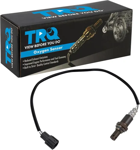 Vista 231 de TRQ Sensor de Oxígeno O2 de 4 Hilos de Banda Estrecha Compatible con VW Atlas 2.0L 2018-21, VW GTI 2.0L 2016-18, Audi A3 Quattro 2.0L 2015-18, VW