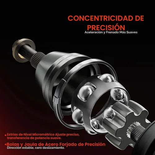 Vista 5 de A-Premium - Conjunto de eje CV del lado del conductor delantero izquierdo