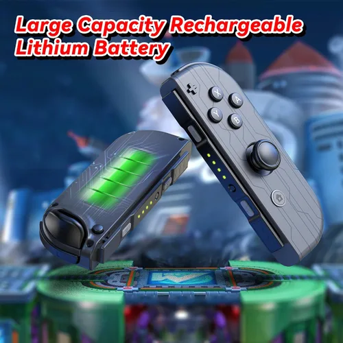 Vista 4 de GKVVO Controller for Nintendo Switch, Replacement Switch Controllers for SwitchLiteOLED with Dual VibrationWake-upScreenshot