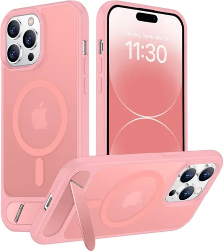 Vista 205 de Funda para iPhone 11 con compatibilidad magnética, [Soporte invisible incorporado][Compatible con MagSafe]