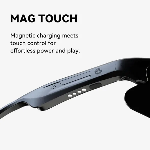 Vista 7 de Gafas de Ciclismo Bluetooth con Audio Hi-Fi de Orejas Descubiertas, Micrófono AI con Cancelación de Ruido, Protección UV400, Resistente al Agua