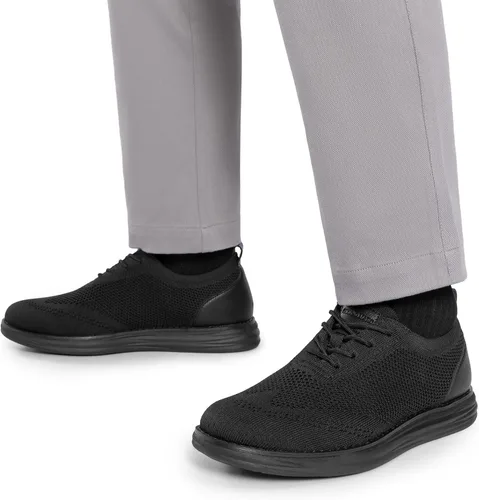 Vista 2 de Bruno Marc Men's Grand-02 KnitFlex Lightweight Walking Shoes Negro (black Monochrome)