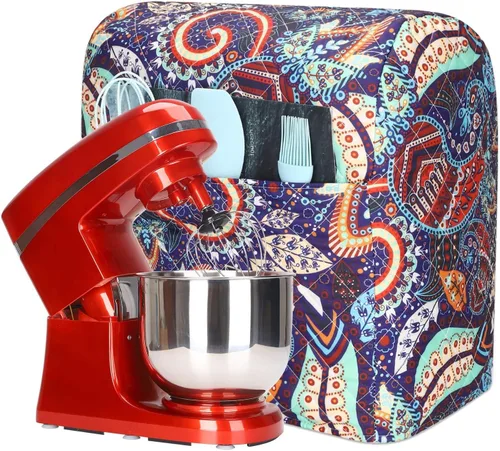 Vista 14 de KitchenAid - Funda para batidora, soporte de cocina compatible con mezcladores KitchenAid Hamilton de 5 a 8 cuartos de galón, funda acolchada