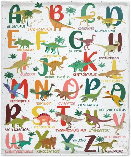 Vista 11 de Manta de dinosaurio para regalo, manta de franela ultra suave y acogedora, manta de forro polar ligera y mullida, manta de felpa cálida para sofá