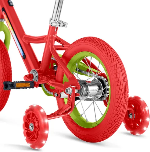 Vista 6 de Bicicleta Infantil Jetson Light Rider con Luces LED Unisex, Marco Iluminado con 3 Modos de Luz Diferentes