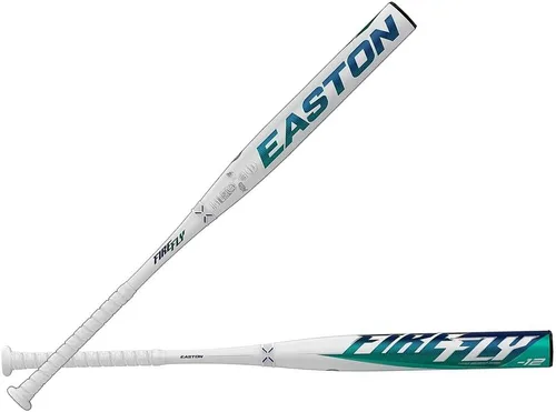 Vista 8 de Easton Bate de sóftbol Firefly Fastpitch -12 2 piezas compuesto Negro