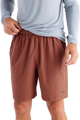 Vista 25 de Free Fly Pantalones cortos Breeze para hombre, entrepierna de 8 pulgadas, de secado rápido, ligeros, con protección solar UPF 50+