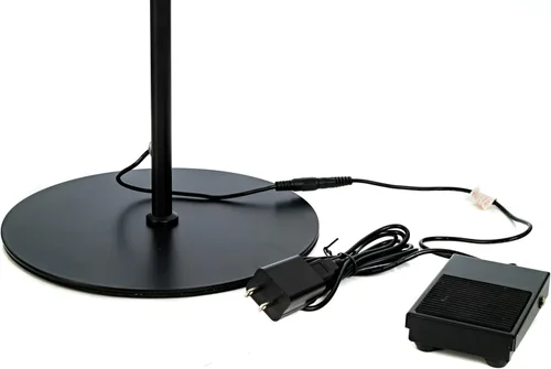 Vista 5 de Existing Beauty Lámpara UV para extensiones de pestañas, luz UV con control de pedal de pie, mejora la longevidad de las pestañas, para técnicos