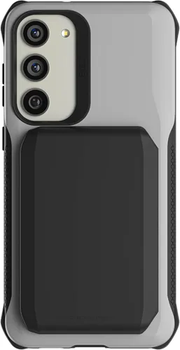 Vista 23 de Ghostek Exec - Funda tipo cartera para Galaxy Z Fold 4 con soporte magnético para tarjetas de crédito, protección de bisagra, carga inalámbrica