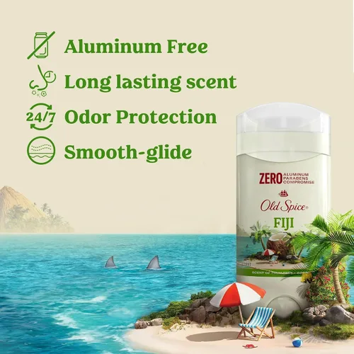 Vista 2 de Old Spice Fresh Collection - Desodorante Fiyi, 3 onzas (paquete de 7)