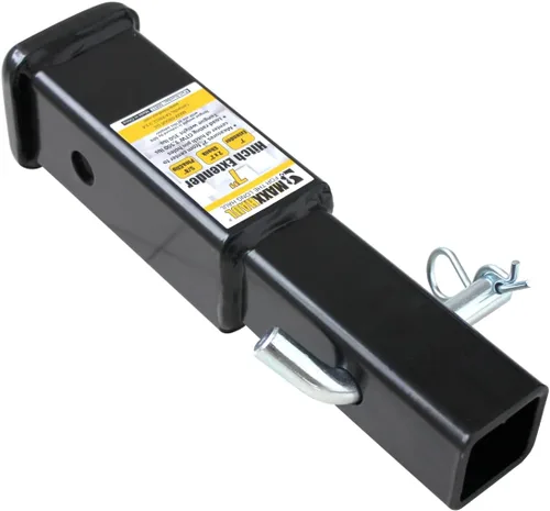 Vista 6 de MaxxHaul 50833 Extensor de receptor de enganche de remolque de 2 x 2 pulgadas, longitud de extensión de enganche de 7 pulgadas, 3500 libras GTW