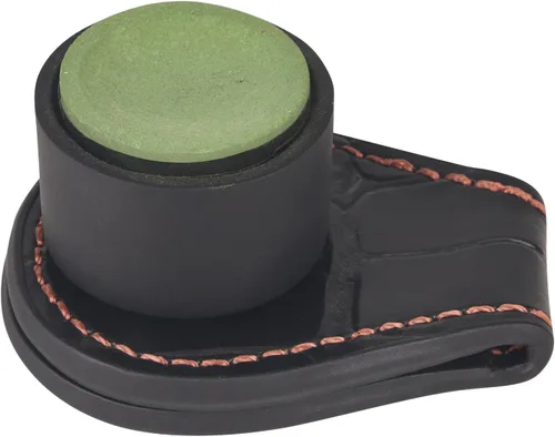 Vista 5 de Leather Magnetic Pool Chalk Holder with Pocket Clip Design