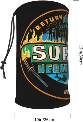 Vista 3 de Survivor - Pasamontañas tipo bandana para cubrir la cara, máscara para la boca, diadema, polaina para el cuello para exteriores