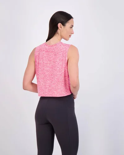 Vista 3 de Paquete de 5 camiseta sin mangas de verano para mujer, para gimnasio, yoga, entrenamiento, deportes, camisetas sin mangas para mujer