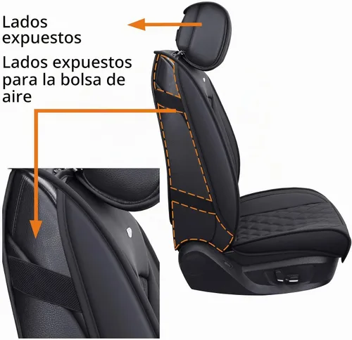 Vista 5 de YIERTAI Fundas universales para asientos de auto