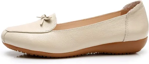 Vista 2 de VenusCelia Zapato plano ancho con lazo para mujer