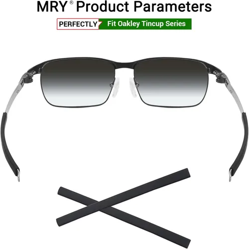 Vista 2 de Mryok Auriculares de repuesto para gafas Oakley TincupTincup 0.5PitchmanWheel House OX8050 OX8096 OX8105 OO9439 - Opciones