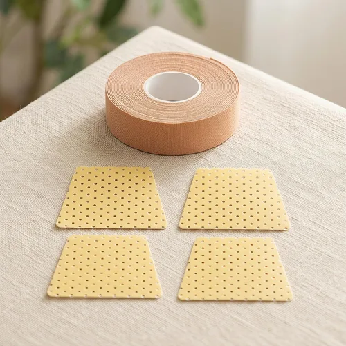 Vista 9 de Nasal Splints Protector for Rhinoplasty, Beige Trapezoid