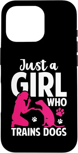 Vista 20 de Girl Who Trains Dogs Training Funny Dog Trainer Women Girls Case for iPhone 17