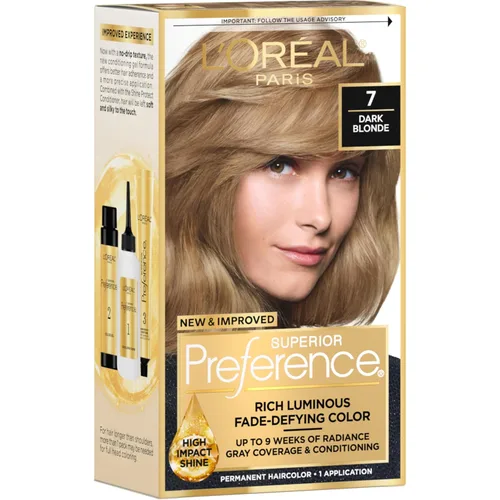 Vista 22 de L'Oreal Paris Superior Preference - Tinte permanente luminoso que desafía la decoloración para el cabello, tinte para el cabello hasta 9 semanas