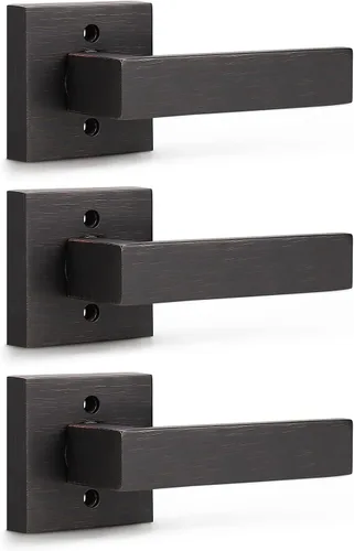 Vista 69 de KNOBWELL - Juego de cerradura con 1 picaporte resistente para puertas de una cara, ideal para puertas interiores reversibles, 0.93 libras
