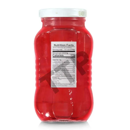 Vista 3 de Florence Gel de coco en almíbar sabor a fresa Nata de Coco 11.99 oz, paquete de 2