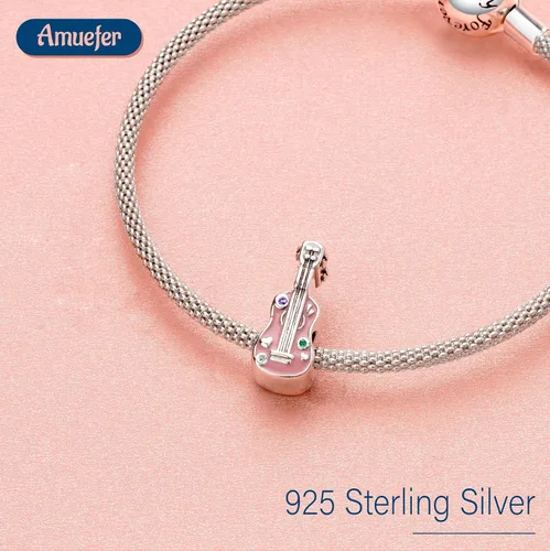 Vista 6 de Amufer S925 Charms for Women, compatible with Pandora Bracelets and Necklaces, Jewelry Gift