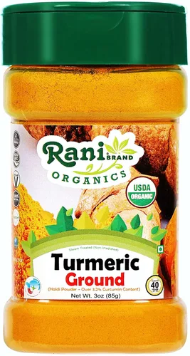 Vista 15 de Rani Polvo de Especias de Raíz de Cúrcuma Orgánica (Haldi), (Alto Contenido de Curcumina) 16oz (1lb) 454g Frasco PET ~ Todo Natural Vegano Apto