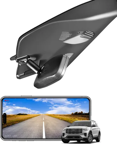 Vista 13 de Mangoal Cámara de tablero 4K para Ford Explorer U625 2020-2024 (modelo A)